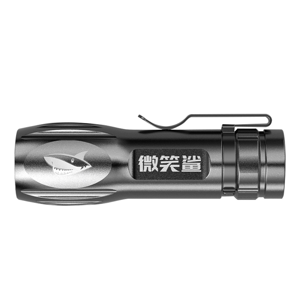 USB Rechargeable LED Beads Flashlight Portable Torch w/ Built-in Battery от Cesdeals WW