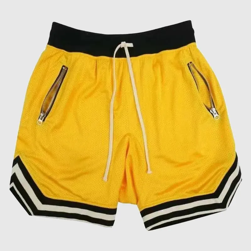 Men's Breathable Mesh Basketball Shorts &ndash; Lightweight Summer Wear &ndash; view 2
