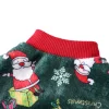 Pet Dog Christmas Outfits 4-legged Cartoon