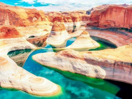 

Grand Canyon Recreation Area- Paint By Numbers - 40*50CM, 501 Original