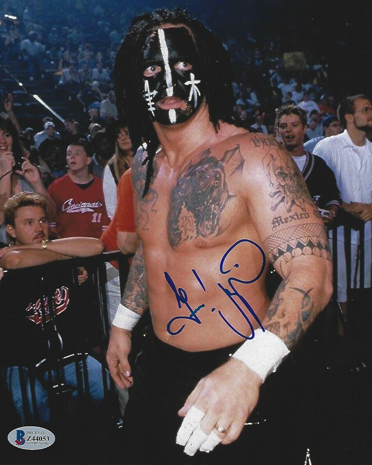 Vampiro Signed 8x10 Photo Poster painting BAS Beckett COA AEW WCW AAA CMLL Picture Autograph 053