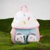New mushroom bag 1-4 years old children's backpack for traveling cute fruit bag