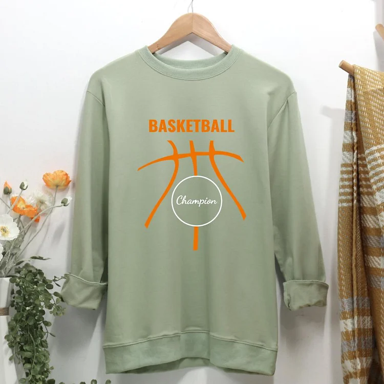Basketball Champion Women Casual Sweatshirt-0020009