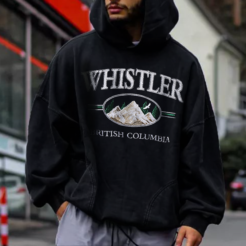 Oversized Casual Vintage Men's Sweatshirt / [blueesa] /