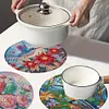 4Pcs oiseaux oiseaux napperon en bois - 5d bricolage artisanat vaisselle