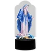 5D DIY Diamond Painting 7 Color Night Light Lamp Home Decoration Ornament Gift Kit(Maria)