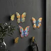 3D Wooden Diamond Art Butterfly Wall Decor Kit - DIY Sparkling Butterfly Craft for Home Decoration