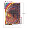 Stripe Vortex-Full Round Diamond Painting