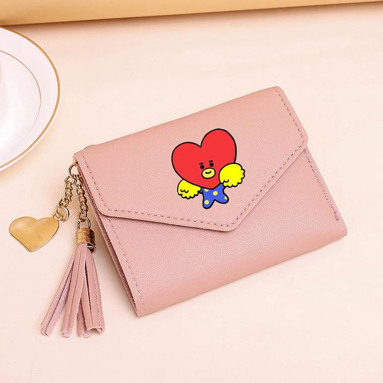 BT21 Cute Tassel Wallet