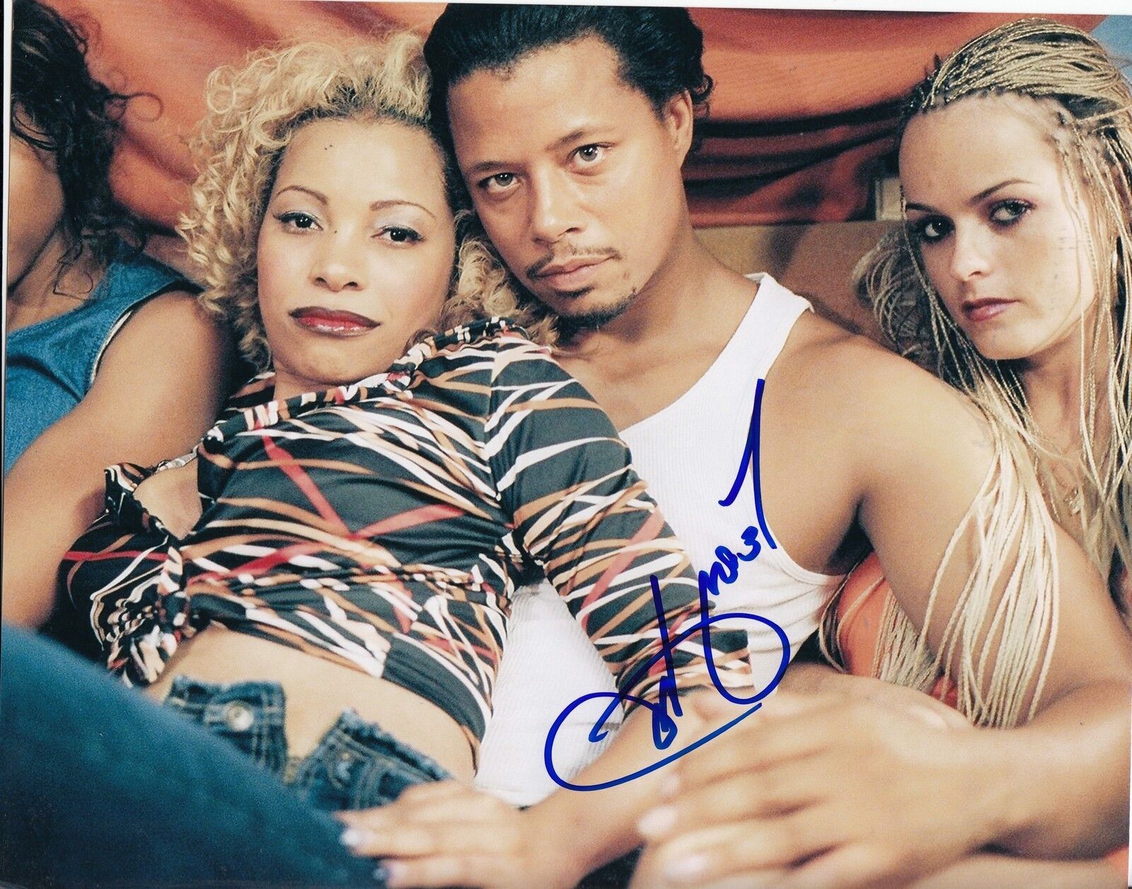 TERRENCE HOWARD signed (HUSTLE & FLOW) Movie 8X10 Photo Poster painting W/COA *DJAY* #1