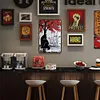 Black Cat Uunder Tree - Vintage Metal Signs - 20*30cm