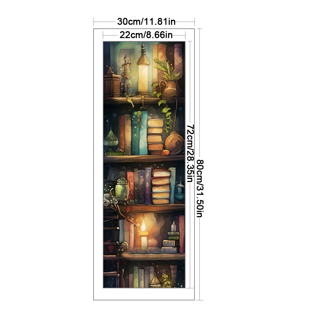 11CT Full Stamped Cross Stitch - Book(Canvas|30*80CM)