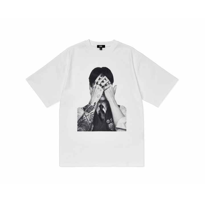 BTS Arirang Album T-Shirt (White) | Official Style OT7 & Member Tees