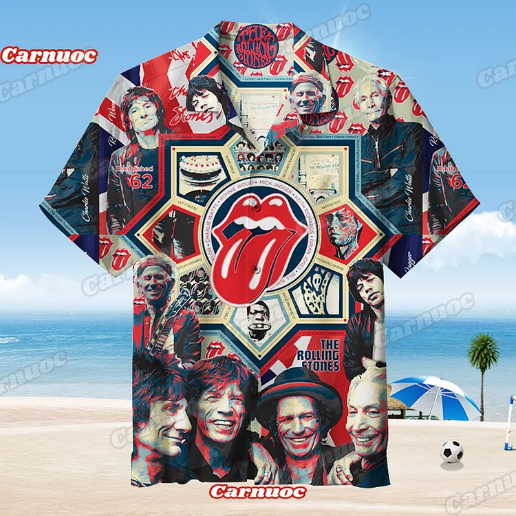 The Rolling Stones | Unisex Hawaiian Shirt