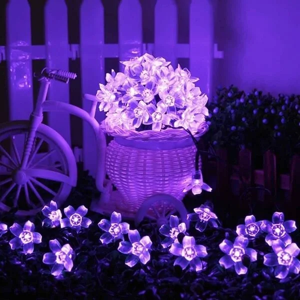 Outdoor Flower Solar Garden Lights