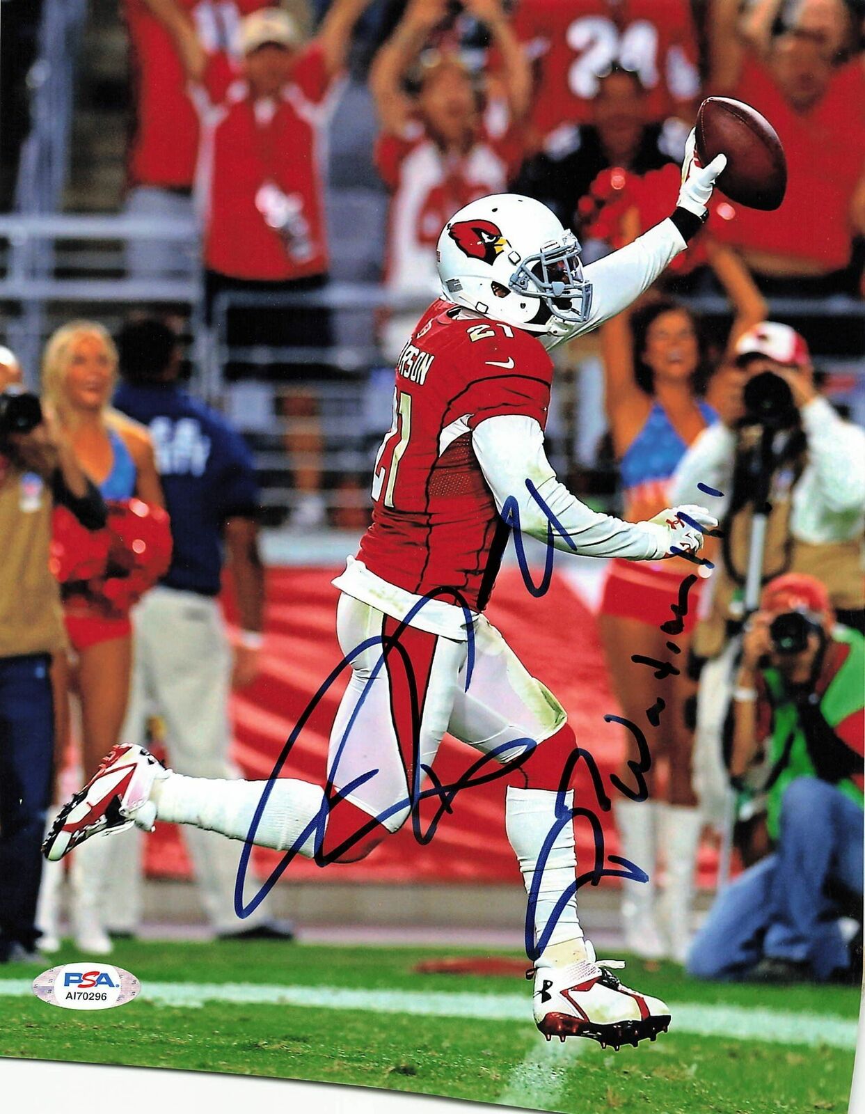 Patrick Peterson signed 8x10 Photo Poster painting PSA/DNA Arizona Cardinals Autographed