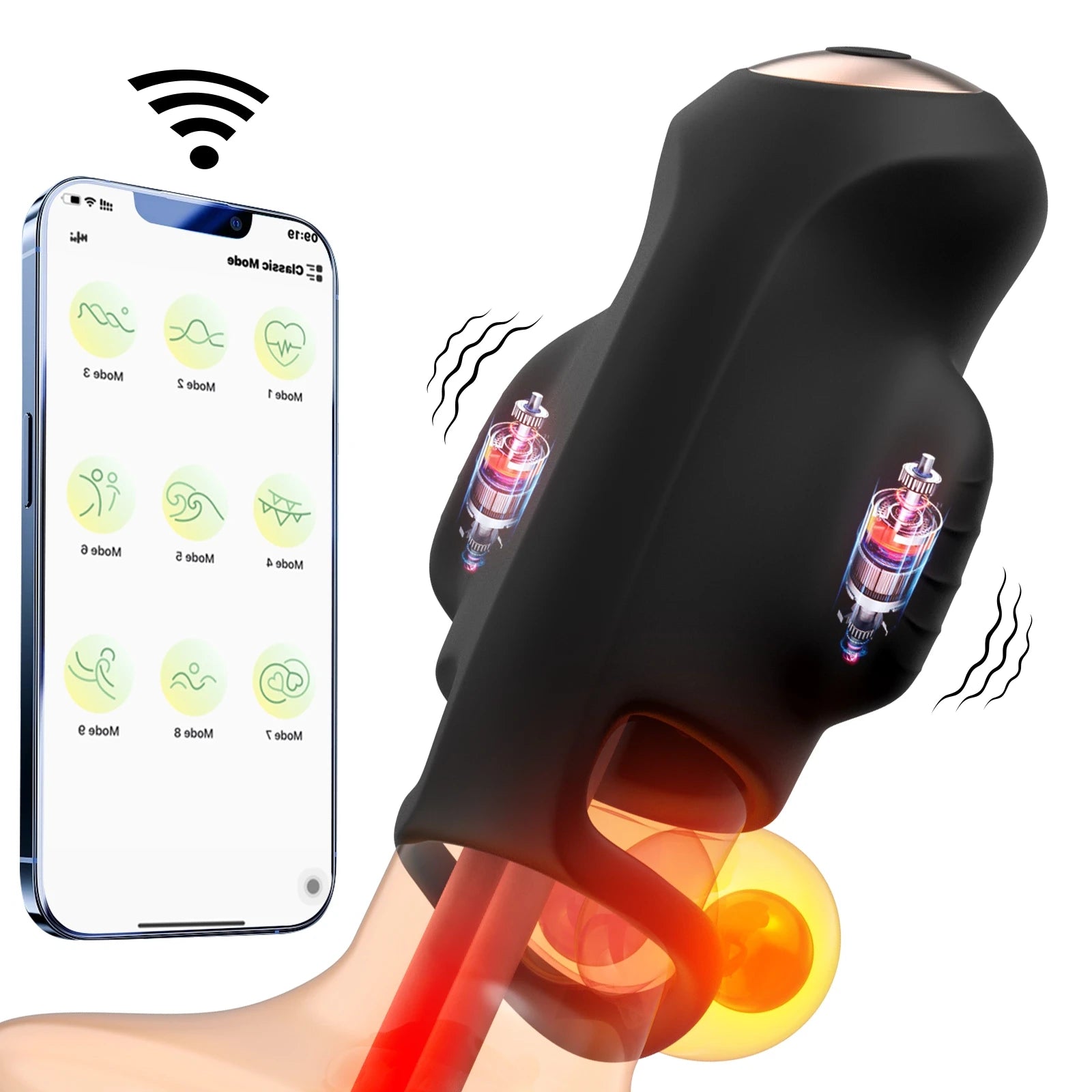 XPGear XG4 Cock Ring — Vibration & App Control