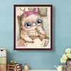 Diamond Painting -DIY Round Drill Owl