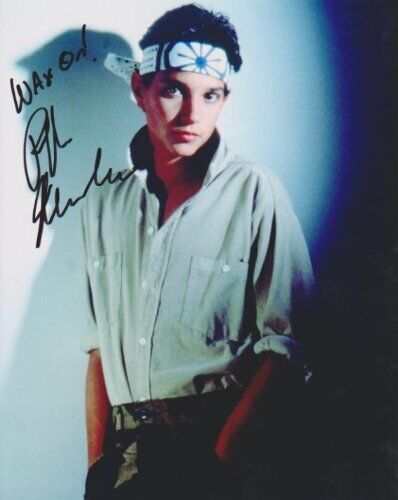 Ralph Macchio Signed 8x10 Photo Poster painting - THE KARATE KID 1,2,3 - DANIEL SAN!! RARE!!! #8