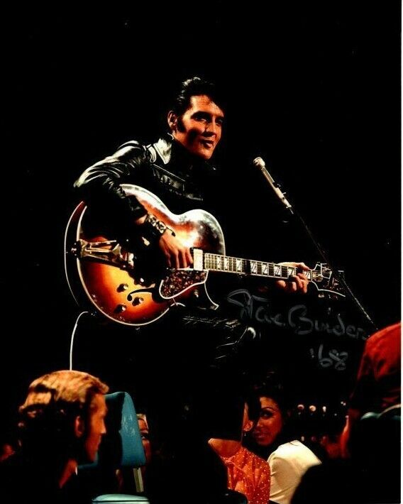 STEVE BINDER signed autographed ELVIS PRESLEY Photo Poster painting