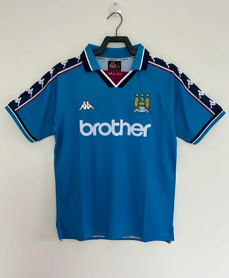 1997-98 Manchester City home retro jersey