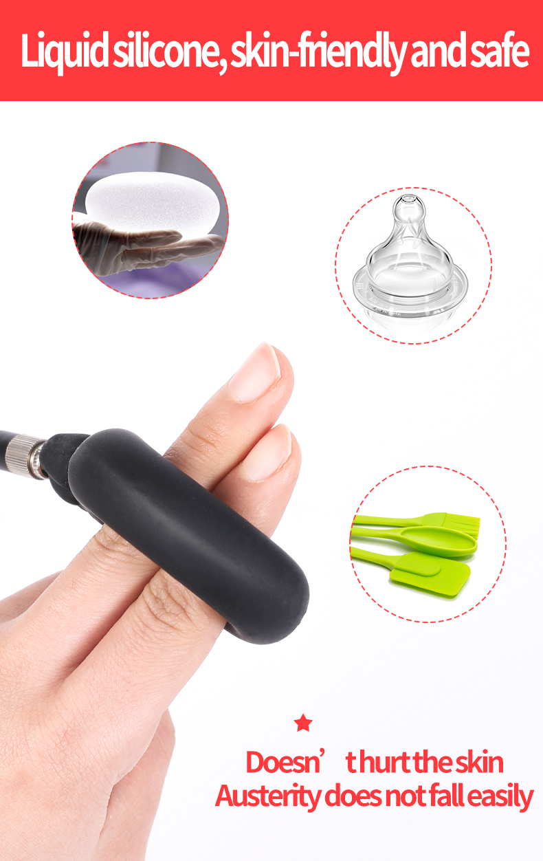 Inflatable Silicone Cock Ring for Enhanced Male Pleasure