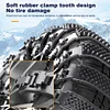 Anti Skid Snow Chains TPU Tire Nonskid Chain Strong Toughness for Off Road Truck