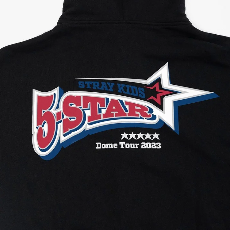 Stray Kids 5-STAR Dome Tour 2023 Zip-Up Hoodie