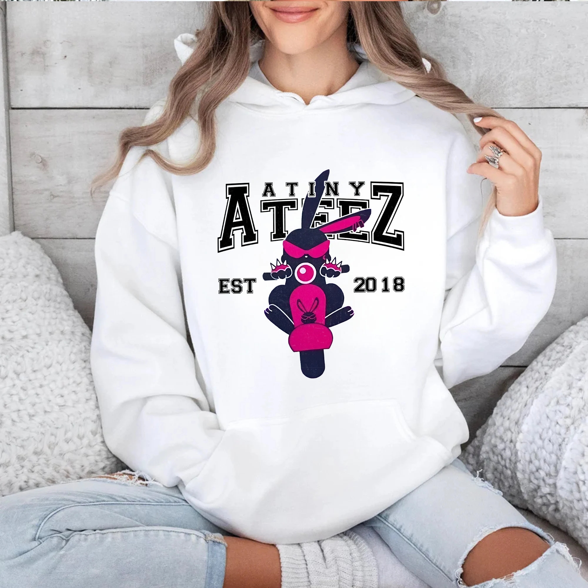 ATEEZ World Tour Towards the Light: Will to Power Mito Design Hoodie