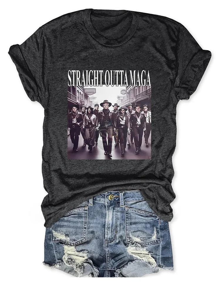 Women's Straight Outta Maga T-Shirt