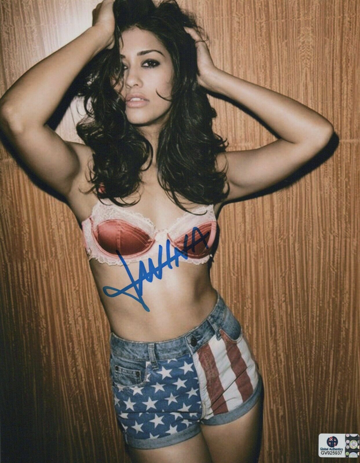 Janina Gavankar authentic signed autographed 8x10 Photo Poster paintinggraph GA Sticker Only
