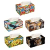 Wooden Colorful Pattern 5D Diamond Painting Tissue Holder Diamond Art Tissue Box