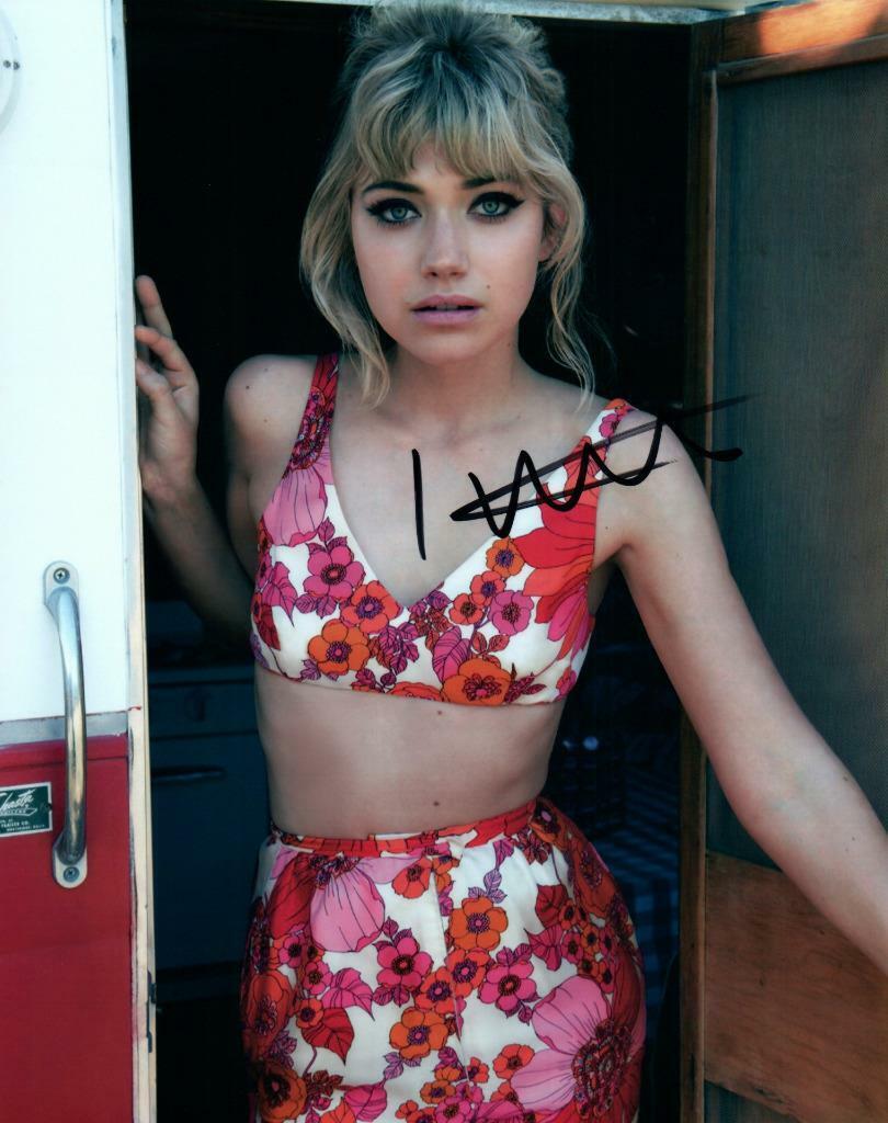 Imoogen Poots signed 8x10 Picture autographed Photo Poster painting with COA