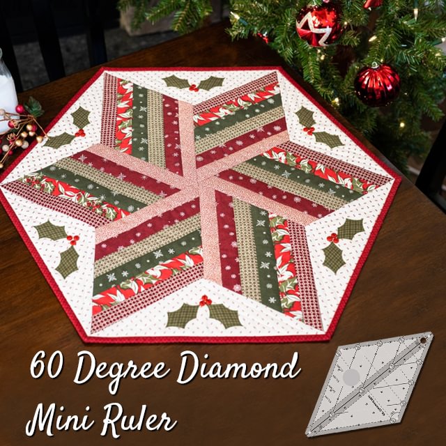 60 Degree Diamond Mini Ruler