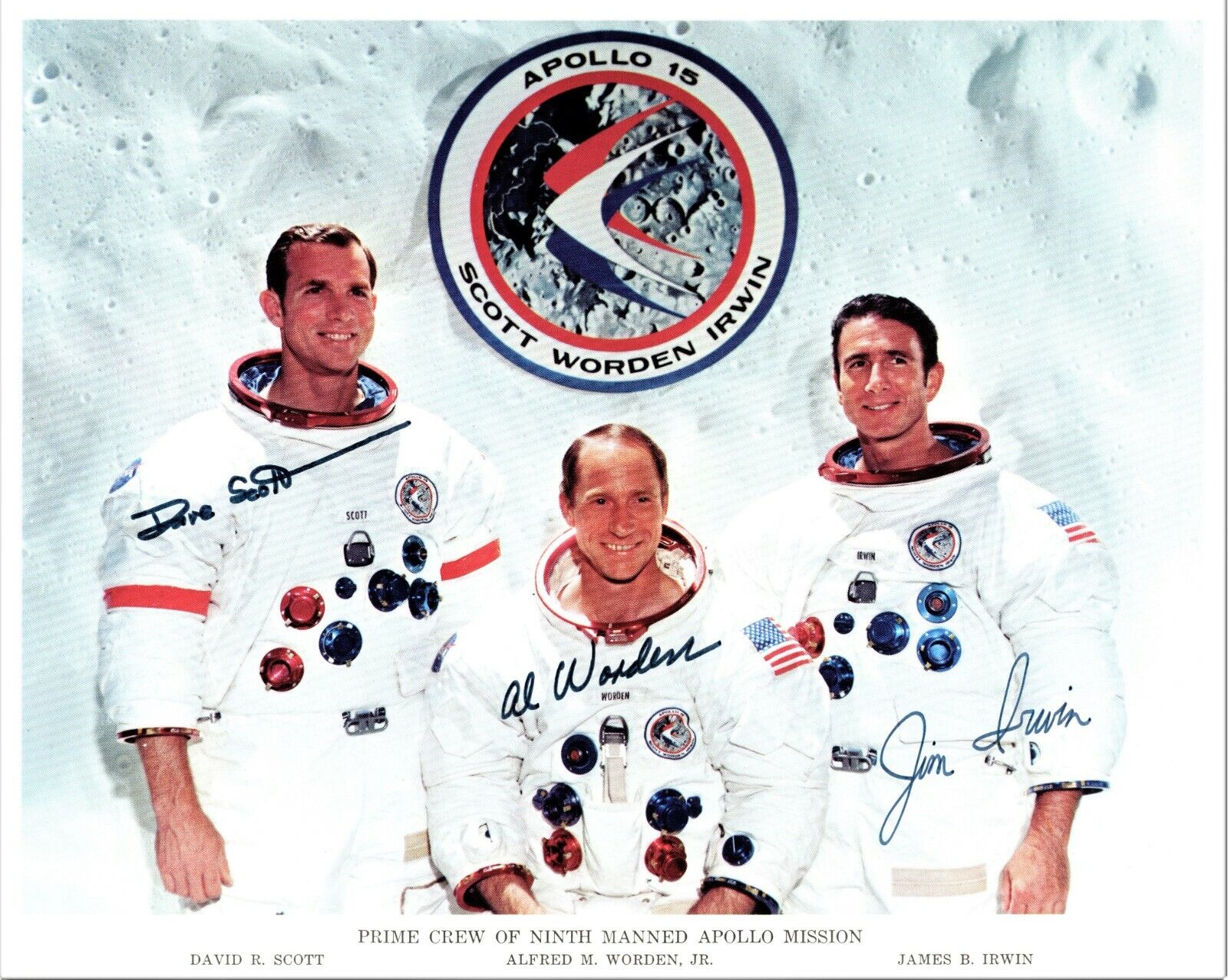 APOLLO 15 Original NASA Photo Poster paintings