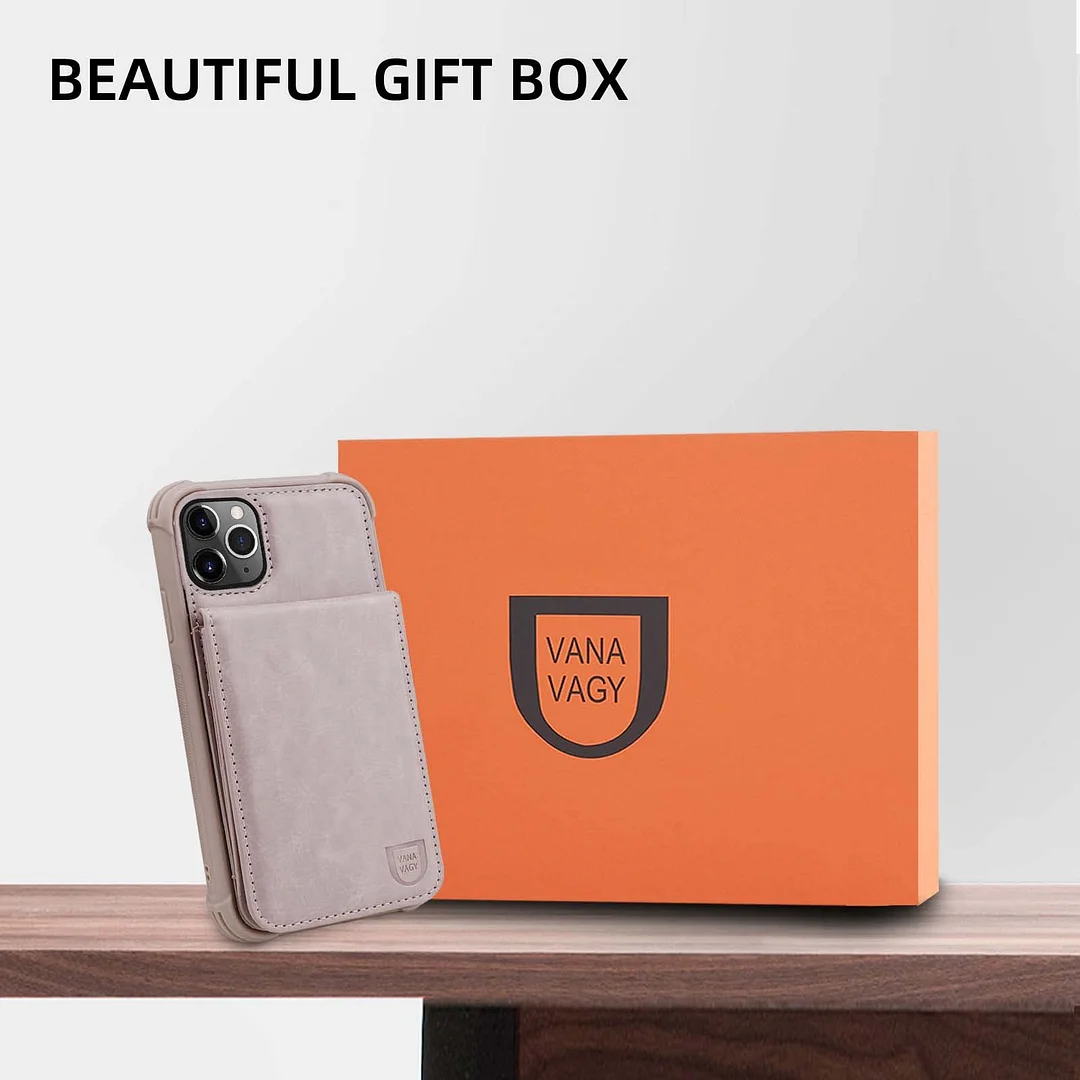 VANAVAGY Wallet Case for Apple iPhone 14 Pro 5G 6.1