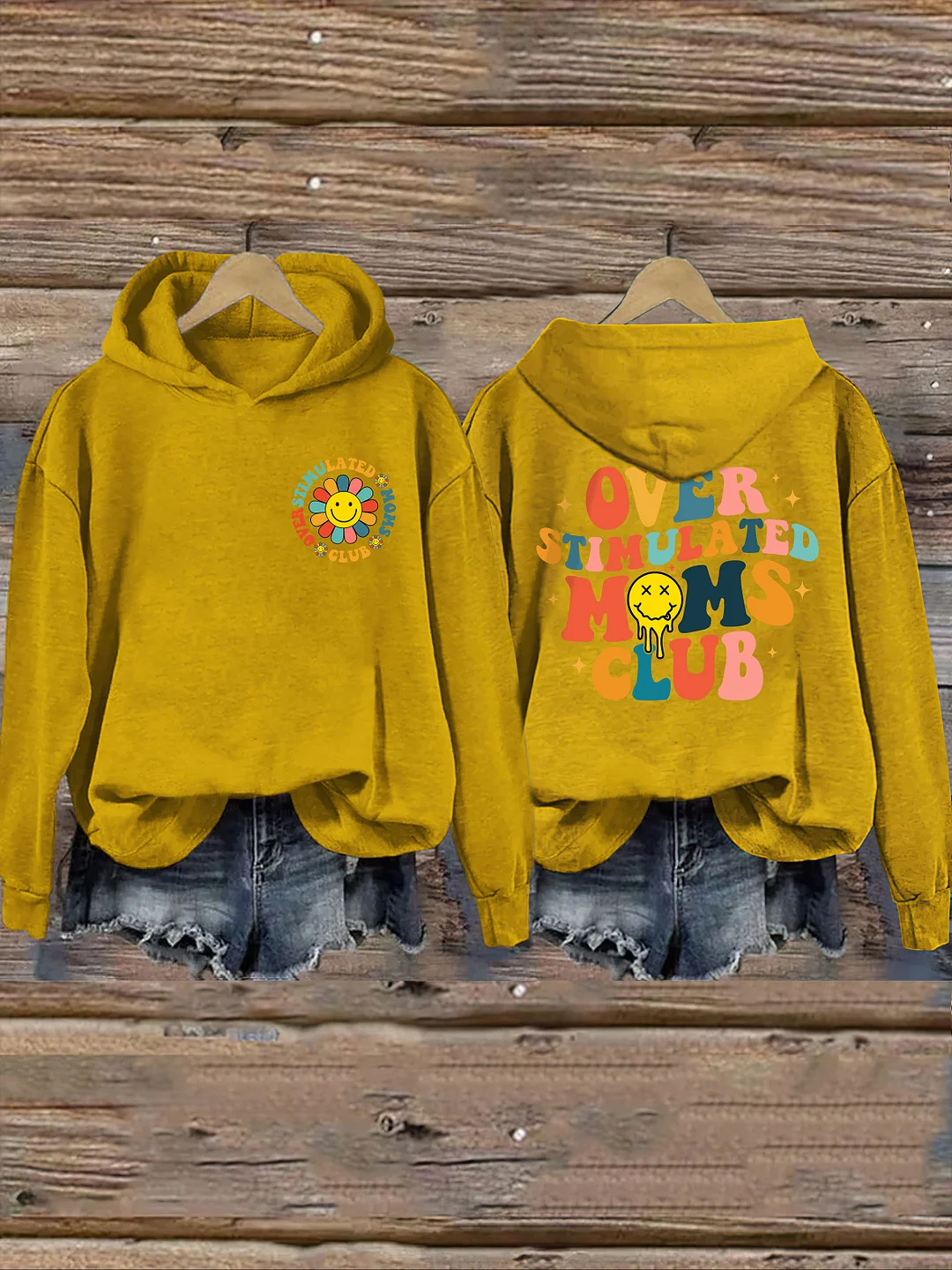 Overstimulated Moms Club Hoodie