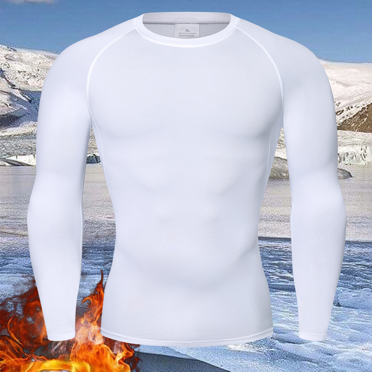 Men's Outdoor Sports Warm Quick-Drying Tops