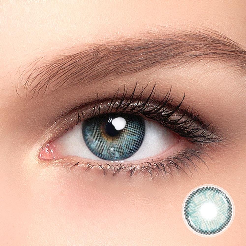 INMIX® Tulip Green Contact Lenses (12 Months）