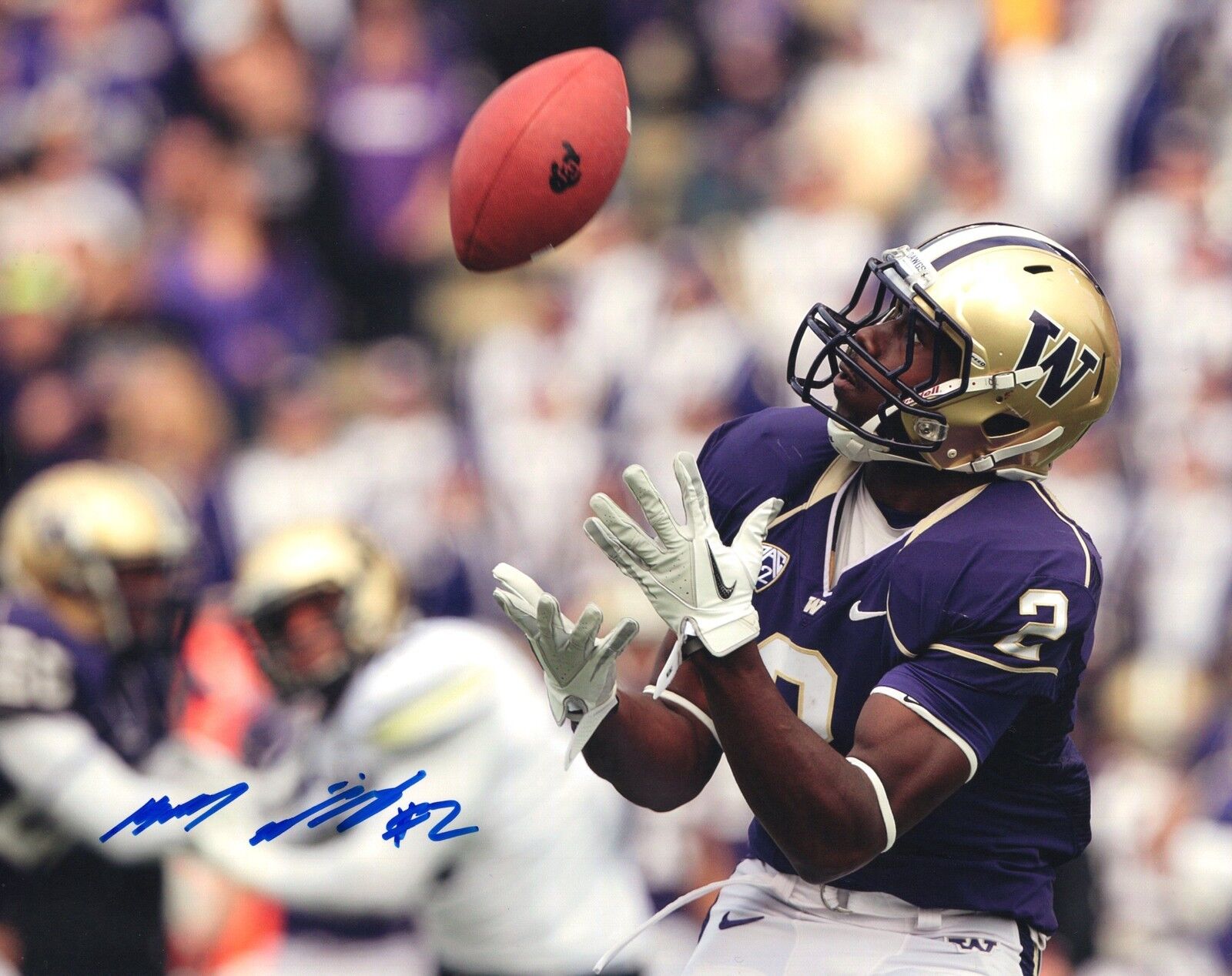 Kasen Williams 8x10 Photo Poster painting #1 Autographed Signed AUTO UW Washington Huskies