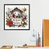(40*40cm)Nativity - Full Round Drill Diamond Painting