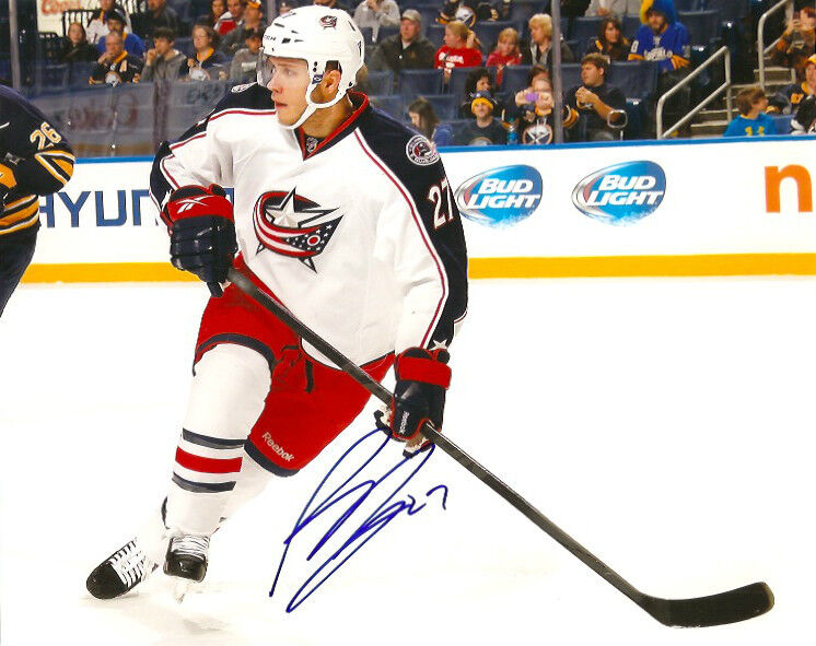 Columbus Blue Ryan Murray Signed Autographed 8x10 Photo Poster painting COA A