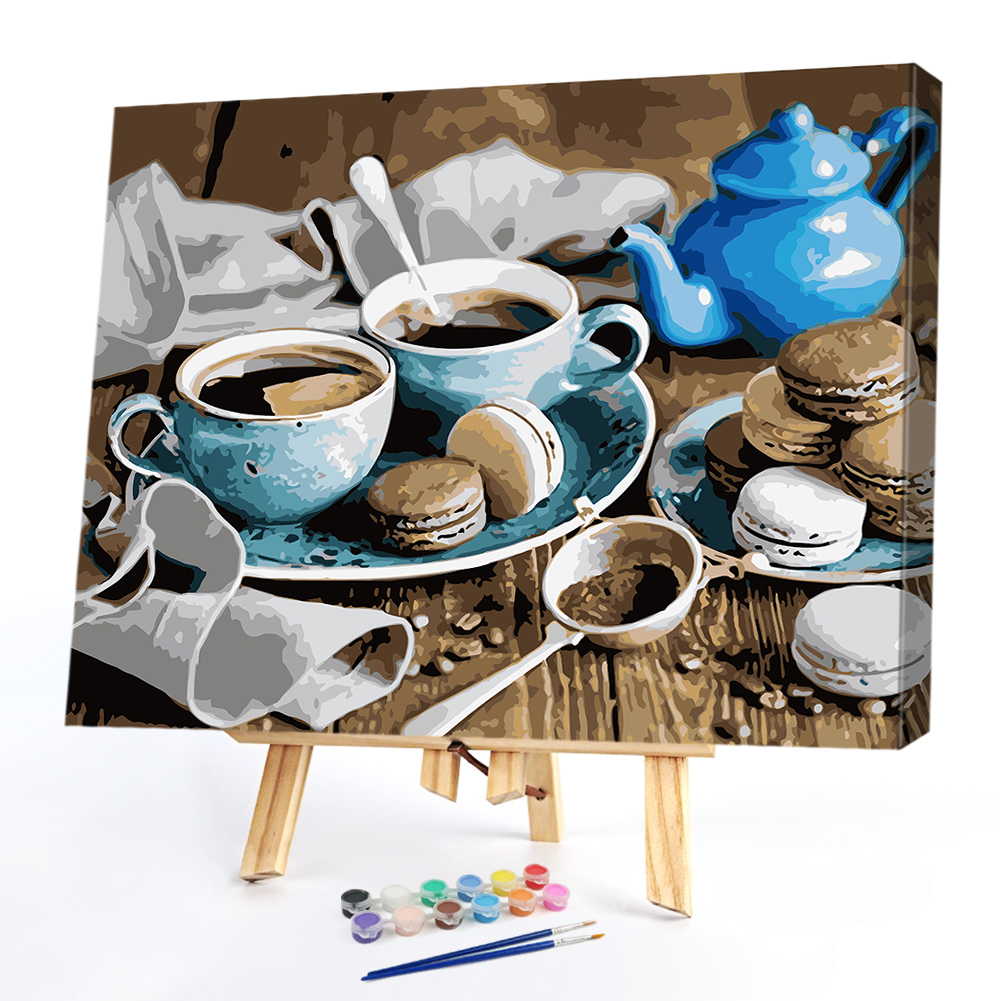 

40*50cm - Painting By Numbers - Afternoon Tea, 501 Original