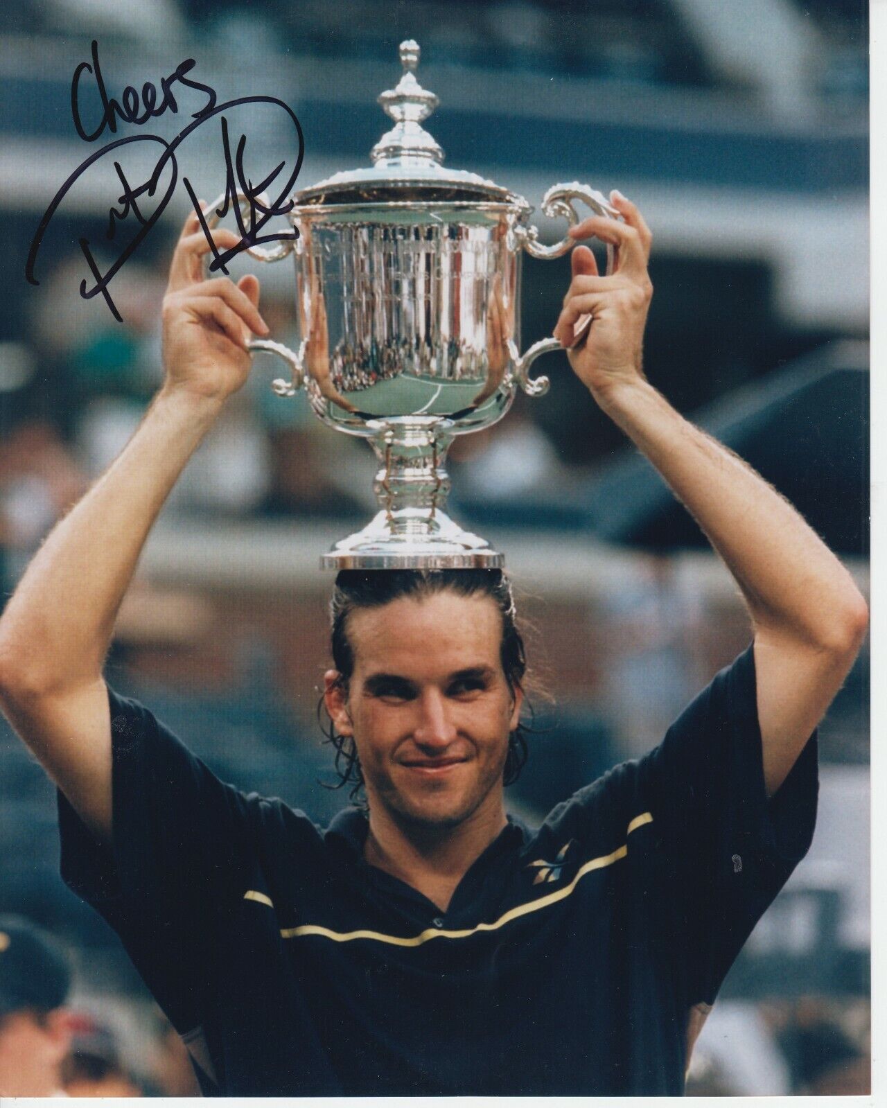 Patrick Rafter #3 8x10 Signed Photo Poster painting w/ COA Tennis-Men -