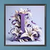 Letter L-Full Round Diamond Painting 40*40CM