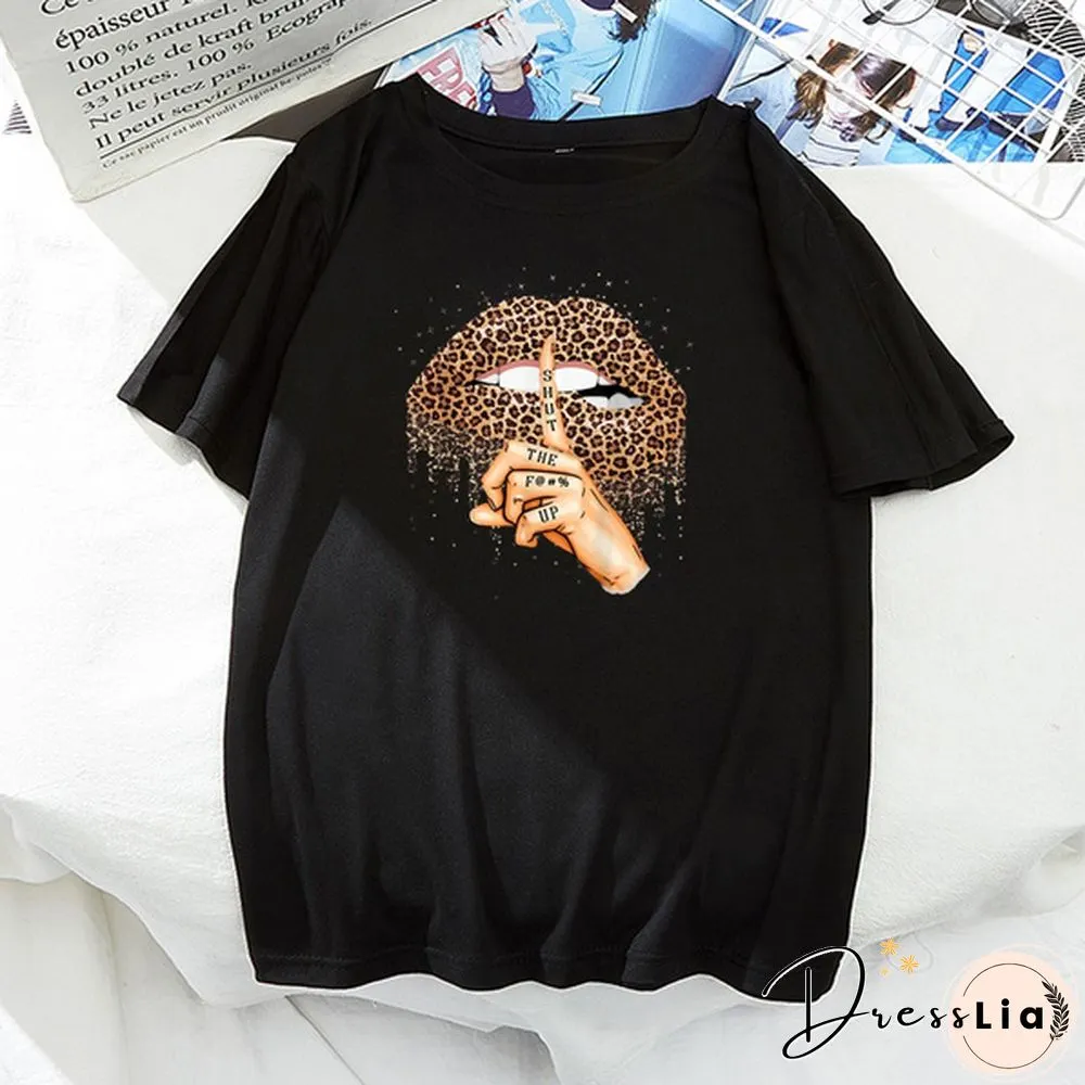 Women Summer Short Sleeve T-shirt Harajuku Style Casual Cotton O-neck Tops Tee