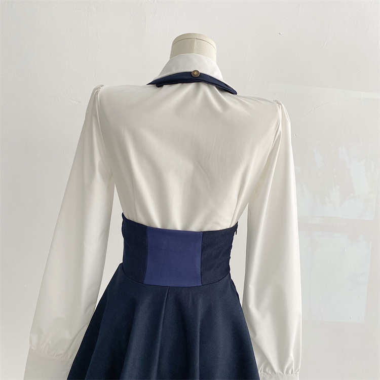 Y2K 3 Piece Set Women Cropped Coat + Long Sleeve Shirt + High Waist Halter Ruffles Mini Dress Korean Chic Fashion Sexy Outfits