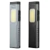 Rechargeable Flashlight with Buzzer Magnetic Work Light Torch for Emergency Use