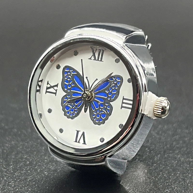 Sweet Butterfly Quartz Watch Rings Women’s Watches