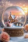 Luxury AB Velvet Diamond Painting Kit - Crystal Ball
